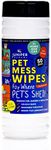 Juniper CLEAN, Pet Mess Wipes for Pets Cleansing, Wipes for Dogs and Puppies–Remove Fur, Dander, Smells from Vehicle Seats, Washable Furniture, Wood, Tile, and Laminate Floors 50 Count (Pack of 4)