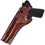 Leather Holster for Ruger MK I, II, III with 5.5-Inch Barrel and Mag Pouch| Ruger Mark II Leather Holster|Proudly USA Made |Ruger Mark I Holster| Ruger Mark II Holster| Ruger MarkIII Holster| (Left)