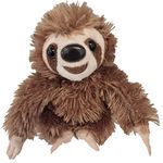 Wild Republic Sloth Plush, Stuffed Animal, Plush Toy, Gifts for Kids, Hug’EMS 7"