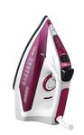 Black+Decker Steam Iron | 1800 Watt, 220 ml, 2 Yrs Warranty | Iron for Clothes, Iron Box, Steam Press, Steam Press, Press with Anti Drip, Non-Stick Ceramic Sole (Maroon+White)