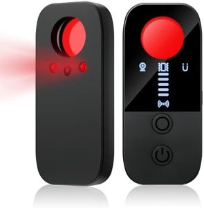 camgyeum Hidden Cameras Detectors, RF Signal Detector Privacy Pen, Camera Finder Bug Scanner with 5 Sensitivity Levels, GPS Tracker for Travel Hotel Office