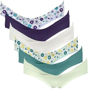 Intimate Portal Cotton Maternity Underwear Under the Bump Pregnancy Bikini Undies Womens Postpartum Panties 6 Pack Botane M