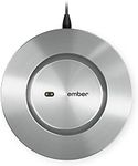 Ember Charging Coaster 2, Wireless Charging for Use with Ember Temperature Control Smart Mug, Stainless Steel