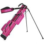 RUTHNISSI Golf Stand Bag, Lightweight Golf Easy Carry Bag with Padded Strap，Durable Pitch n Putt Golf Bag, Practice Ranger Sunday Golf Bag for Men&Women