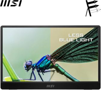 MSI PRO MP161 15.6" Full HD Portable Monitor – IPS, 60Hz, USB-C, Mini-HDMI