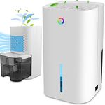 ELETOL Dehumidifiers For Home Small Quiet Dehumidifier 30Oz 850Ml Portable Electric Dehumidifier With Smart Features Auto-Off For Damp Home, Room, Bedroom, Bathroom Wardrobe, Basement, Office