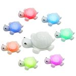 4 PCS Cute Night Light, AFUNTA Night Light for Kids Room 7 Colors Changing 3D LED Turtle Shaped Lamp Cute Animal Night Light, Christmas Light for Home Decoration, Decor Gift