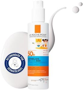 La Roche Posay Spray Invisible para Niños, Protector Solar con SPF50+, Apto para Piel con Tendencia Atópica, Resistente al Agua, Sudor y Arena, Nuevo Anthelios UV-MUNE 400 Dermo-Pediatría, 250 ml