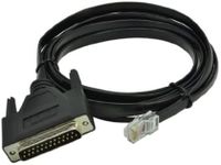 RiteAV DB25 to RJ45 Modem/Console Cable, 72-3663-01, New, Compatible