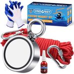 VNDUEEY Strong Magnet Fishing Kit, 