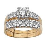PalmBeach Yellow Gold-plated Round 