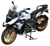 Maisto - 1/12 Scale Model Compatible with BMW Replica Miniature Model R1250 Gs 2015 Collectible (White), Adult