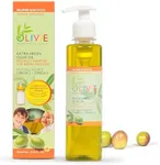 Colic Relief Drops for Newborns, Vegan Omega 3 Olive Oil Supplement for Infants, Babies, Toddlers, and Kids by OLIVIE | Organic Extra Virgin Olive Oil | 250 ml Pump Bottle