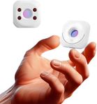 Portable Hidden Camera Detector – Anti-Spy Wireless Infrared Camera Sweeper for Hotel, Home, Office, and Travel (White)