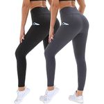 High Waisted Yoga Pants For Women Tummy Control