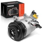 A-Premium A/C Compressor with Clutch Compatible with BMW X1, X2, X3, X4, 340i, 430i, 440i & Mini Cooper Clubman, Countryman & More