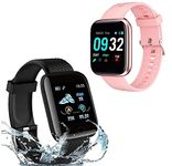 Drumstone ( First TIME in India with 12 Years Warranty Combo Pack of 2 Items - Bluetooth D116+D20 Waterproof SmartWatch with Heart Rate & Blood Pressure Monitor, Sleep Monitor, Sport Touchscreen