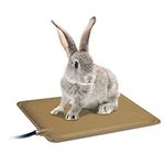 K&H Manufacturing Small Animal Heated Pad Tan 9-Inch by 12-Inch 25 Watts