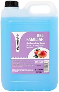 Desmabel Gel Familiar con Esencia de Mango, Gel Garrafa de Baño y Ducha, Ph 5.5, Uso Diario.Gel para Toda la Familia, Gel Manos, Formulación Suave, 5000 Ml