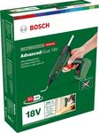 Bosch Cordless Hot Glue Gun AdvancedGlue 18V (Without Battery; 18 Volt System; 4X Glue Sticks; Heat-Up in 90 sec.; Dual-Temp Mode 130°C - 200°C; for DIY, Repair and More; in Carton Packaging)