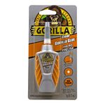 Gorilla Glue Clear Micro Precise, No-Foam Formula, Precise Dispensing Tool, Anti-Clog Cap, Clear, 0.19 oz/5g, (Pack of 1), 108544, Crystal Clear