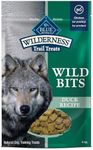 Blue Buffalo Wilderness Trail Treats Wild Bits Grain Free Soft-Moist Training Dog Treats, Duck Recipe 4-oz Bag