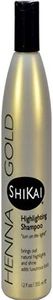 Henna Gold Highlighting Shampoo Shikai 12 oz Liquid