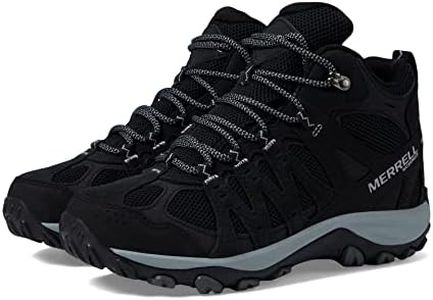 Merrell Womens Hiking Boots Accentor 3 WP Waterproof, Black, 7.5