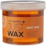 Salon System Just Wax Traditional High Performance Soft Wax for Sensitive Skin 450g