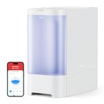 SwitchBot Evaporative Humidifier, 4.5L Cool Moisture Quiet Humidifier for Home Baby Bedroom with Smart Humidity APP & Voice Control, App Alert, Top Fill for Plants, Large Room