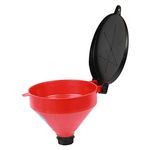 WirthCo 32425 Funnel King Propylene Drum Funnel with Lockable Lid - 2 Quart Capacity