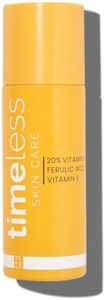 Timeless Skin Care 20% Vitamin C + E Ferulic Acid Serum - 4 oz - Lightweight, Non-Greasy Formula - Use Daily to Brighten, Restore & Correct Skin - Recommended for All Skin Types