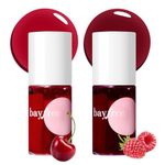 bayfree Lip Tint Stain Set, Lip Stain Long Lasting Waterproof, Lightweight, Non-sticky, Transfer-Proof, Matte Finish Lip Makeup (made into jam)