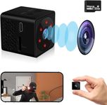 4K Spy Camera, No WiFi or WiFi Options, UCOCARE 4K Smallest Hidden Camera WiFi Mini Security Camera, with 32G TF Card, with Phone App, Longer Battery Life, Live Video, Night Vision, Motion Detection