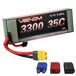 Venom 35C 3S 11.1V 3300mAh Hard Case LiPO Battery with Universal Plug System