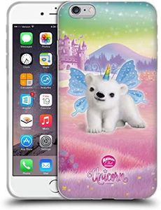 Head Case Designs Officially Licensed Animal Club International Polar Bear Unicorn Pets Soft Gel Case Compatible with Apple iPhone 6 Plus/iPhone 6s Plus