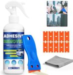 Adhesive Remover, Glue Remover for Windows, Glass, Plastic, Carpet, Stciker Remover Rapidly Removes Stickers, Glue, Tape, Residue, Labels Remover, Car Sticker Remover