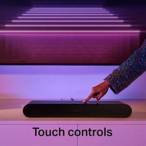 Sonos Ray Soundbar – Compact Wireless Speaker, Black