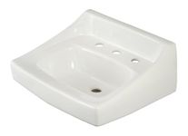 Toto Lt307.8#01 8-Inch Centerset Wall Mount Lavatory (Cotton White)