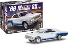 Revell 85-4520 1966 Chevy Malibu SS 2 'n 1 Model Car Kit 1:24 Scale 92-Piece Skill Level 4 Plastic Model Building Kit