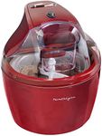 Nostalgia 1.5-Quart Electric Ice Cream, Frozen Yogurt, Gelato and Sorbet Maker, Red