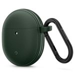 Caseology Vault for Google Pixel Buds Pro 2 Case (2024), for Buds Pro Case (2022) [Carabiner Included] - Midnight Green