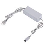 Power Cord for Wii, Console for Wii, AC Adapter Charging Cable New Power Supply Adapter Cable Cord for Wii 110‑240V US Plug