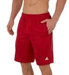 adidas Men's Clima Tech Short,Power Red/White,M/M