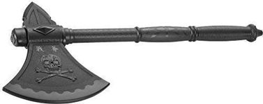 Martial Arts Black Polypropylene Plastic Training Axe