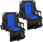 VIVOHOME Stadium Seats with Back Su