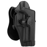 Sig P226 Holsters, OWB Holster for Sig P220 P226 4.4" Full Size/Bersa Thunder 9 Pro - Index Finger Released | Adjustable Cant | Autolock | Outside Waistband Carry | Lightweight -Right Handed