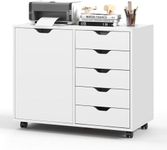 Giantex 5-Drawer Mobile Side Cabine