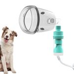 Pet Nebulizer Cup and Inhaler Mask for Cats and Dogs, Oxygen Mask for Pets (Not Contain The Nebulizer Machine) (Medium-Dogs)