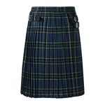 Kilt for Men Mens Fashion Casual Retro Scottish Style Plaid Contrast Waistband Pleated Skirt Kilt for Men Irish, Blue, X-Large